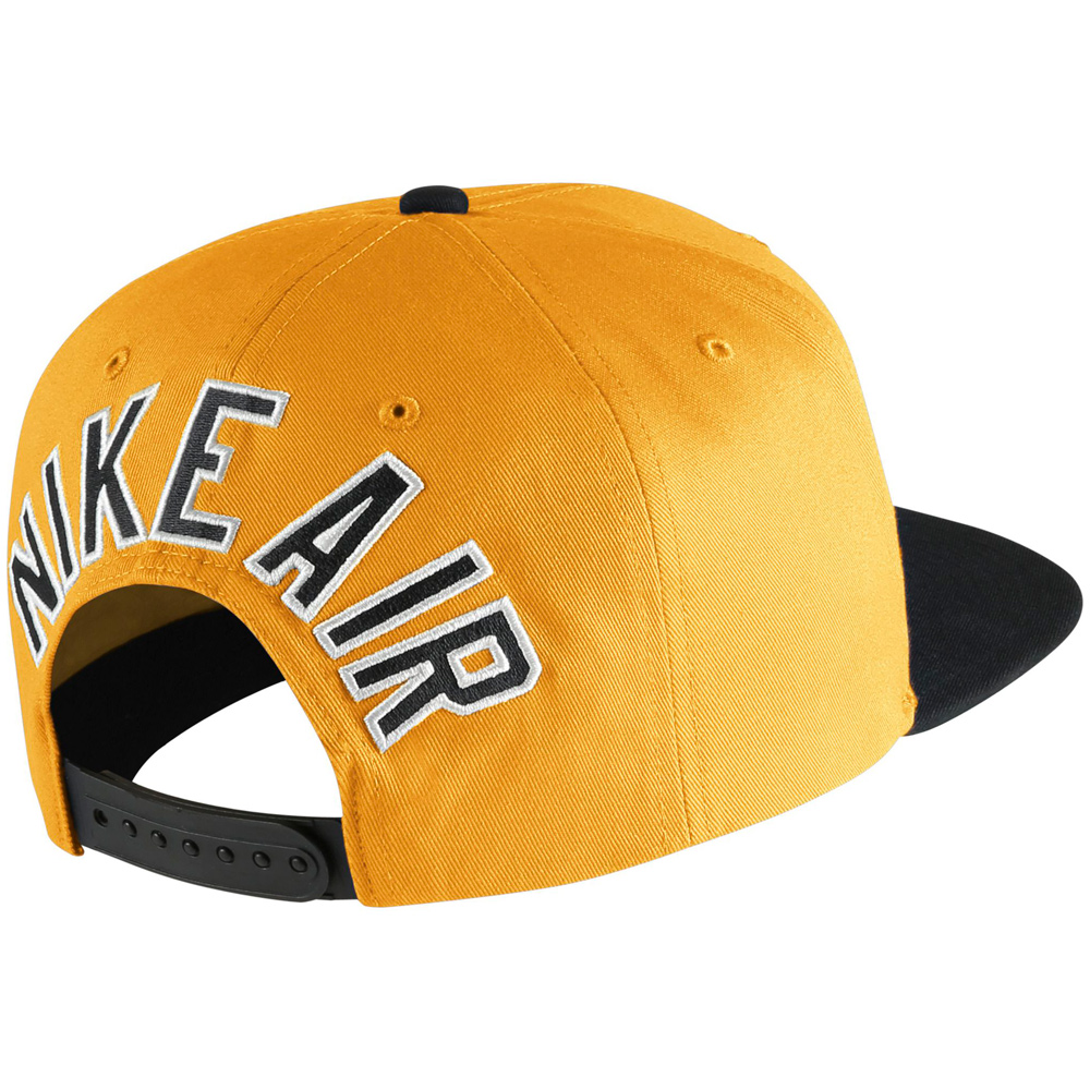 Chepiu Nike U NSW PRO CAP AIR MISC Auriu-negru-verde inchis photo 2
